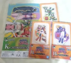 一番くじ ワンピース 未来島エッグヘッド アクスタ クリアファイル＆ステッカー