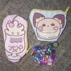 ポケピース　コレクション　セット　ポーチ　ピチュー　ポケモン　スイーツ　マホミル