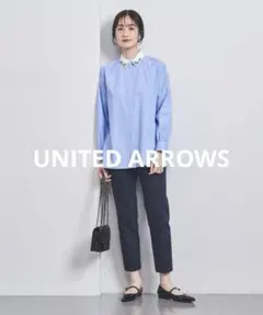 UNITED ARROWS ユナイテッドアローズ　ビジューシャツブラウスS