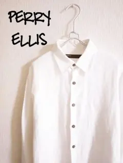 D221955 PERRY ELLIS リネン ロングスリーブシャツのサムネイル