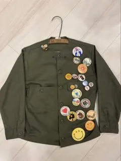 ミリタリー ビンテージ 缶バッチ