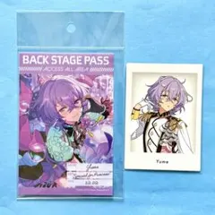 あんスタ ユメ 展示会 バックステージパス ステッカー 特典 ぱしゃっつ