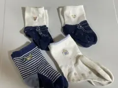 familiar ファミリアベビー靴下4足セット