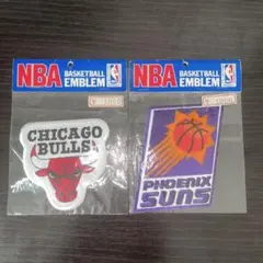 【デッドストック】　1990年代　NBA ブルズ　サンズ　ワッペンのサムネイル