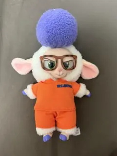 ディズニー　MINISO ズートピア　ぬいぐるみ　ベルウェザー副市長　囚人服姿