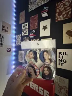 SANA TWICE 缶バッジ 4個セット