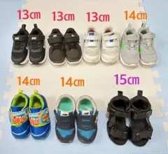 NIKE ニューバランス スニーカー サンダル アンパンマン　子供靴　まとめ売り