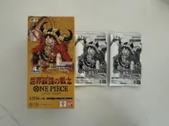 ONE PIECEカードゲーム 世界最強の戦士 1BOX 4周年プロモパック付