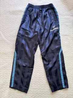 hummel ピステパンツ (中厚手)ネイビー/サックス　サイズM