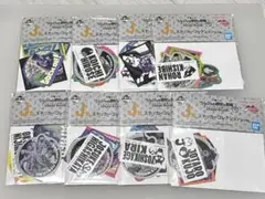 ジョジョの奇妙な冒険 一番くじ　J賞　8種類　ステッカーセット　セミコンプ