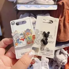 上海ディズニー　ズードピア　ニックとジュディ　ピンバッジ