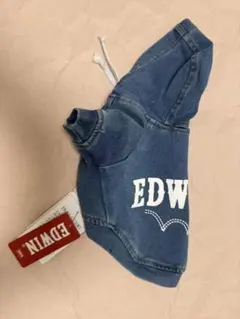 EDWIN 犬用 デニムライクパーカー XSサイズのサムネイル