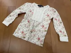 【オシャレ】Ralph Lauren ワッフル Tシャツ　花柄 24M 90