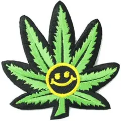 アイロンワッペン にこちゃん スマイル デザイン