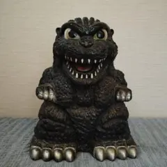 1994年製 ゴジラ 貯金箱　黒 1994年製 ゴジラ 貯金箱 黒