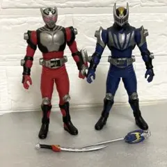 仮面ライダー龍騎 ナイト ソフビ フィギュア 2体セット