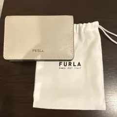 FURLA 名刺入れ グレージュ