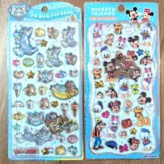 うるちゅる トムとジェリーとミッキー＆フレンズ 2枚セット