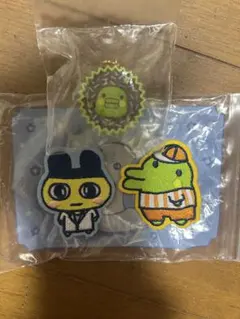 たまごっち刺繍ワッペン みみっち　くちぱっち ガチャ　くちぱっち
