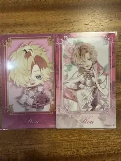 ディアラバ ポラ風ラメカード 無神コウ 2枚セット WB