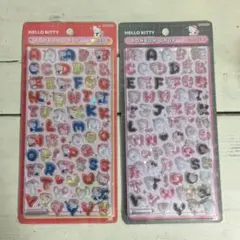 正規品　ボンボンドロップシール　サンリオ　文字　キティ　ギャル