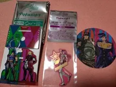 ジョジョ マツキヨ アクリル歯ブラシスタンド ダイカットステッカー コースター