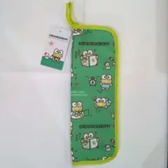 新品☆けろけろけろっぴ☆完売品☆サンリオ☆傘ポーチ☆緑☆平成レトロ