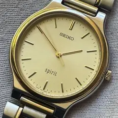 稼働品】SEIKO スピリット クォーツ 腕時計 7N22-6AB0 デイト - メルカリ