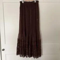 洋服屋コムロシズカ4298 レースお花コート ◎PINK HOUSEファンの方！ セール】 ローズレース使いワンピース （ロング・マキシ丈