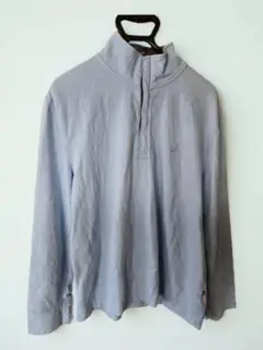 NAUTICA（ノーティカ）ハーフジップスウェット L 水色