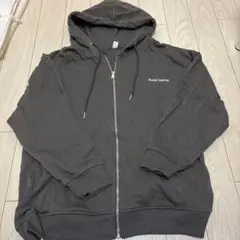 BLACK COFFEE フードパーカー ダークグレー