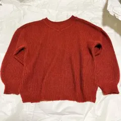 【アースミュージックアンドエコロジー】 Vネック / 長袖ニット・セーター F