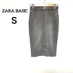 zara ウエストゴム デニム