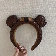 ユニバUSJ ティム スパンコールカチューシャ