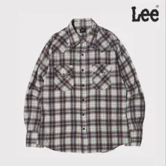 Lee×FREAK'S STORE別注 オンブレチェックウエスタンシャツ 日本製