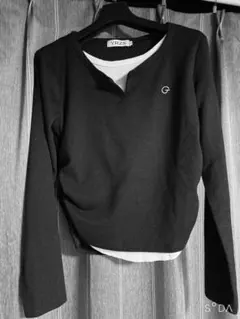 2in1 トップス　長袖