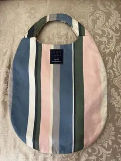 ⭐︎mina perhonen⭐︎ミナペルホネン エッグバッグ ストライプ