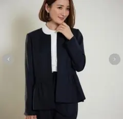 星玲奈　しまむら　オケージョン　ペプラム　ジャケット