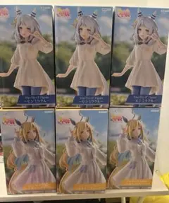 ウマ娘フィギュア 2種　ヒシミラクル ネオユニヴァース 6体セット