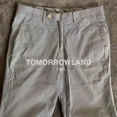 匿名配送/TOMORROWLAND ストライプ コットンパンツのサムネイル