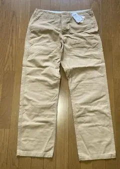 新品タグ付き‼️メンズ　ベージュ チノパンウエスト88