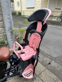 OGK 自転車用チャイルドシート ピンク/ブラック