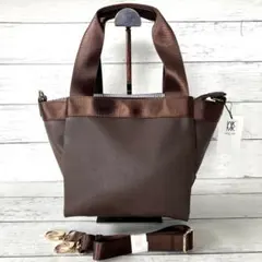 ✨新品✨MICHEL KLEIN ハンドバッグ ショルダー　2WAYブラウンのサムネイル