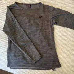 YONEX 長袖Tシャツ Mサイズ グレー