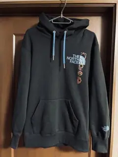 NORTHFACE ノースフェイス 両面プリント パーカー フーディー　S