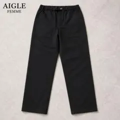 美品✨AIGLE エーグル ウエストゴム イージーパンツ 黒 S アウトドアのサムネイル