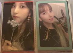 TWICE ミナ トレカ 2枚まとめ売り