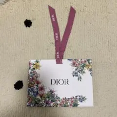 Dior フラワー柄 ギフトバッグ