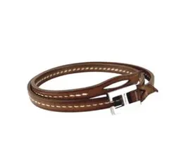 【希少】エルメス ■極美品■ ティレット 二重 レザーブレスレット