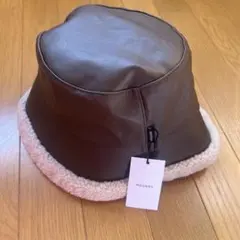 MOUSSY バケットハット ブラウン